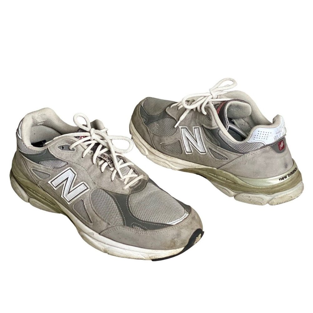 New Balance 990 V3 USA Mens Size 14 B Gray Shoes Sneakers Walking m990gl3